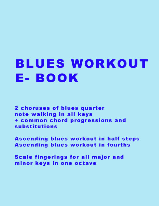 Blues Workout E-Book